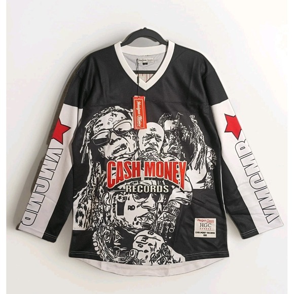 Headgear Classics Other - Headgear Classics Cash Money Records Hockey Jersey Men's Sz LG New With Tags